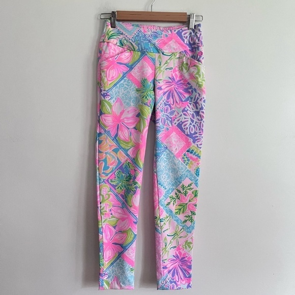 Lilly Pulitzer UPF 50+ Multi Block Party Corso Golf Pants - Picture 2 of 8